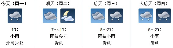 天气很冷 要下雪了么？